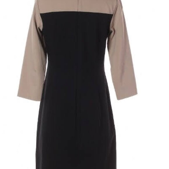 Talbots Black and Tan Dress - Picture 2 of 5